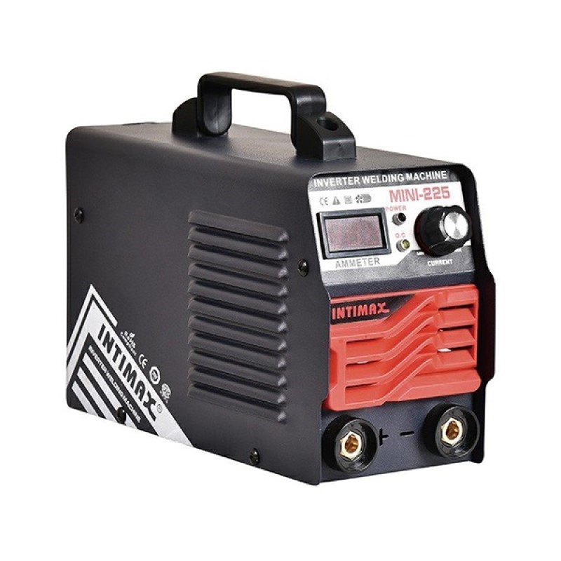 دستگاه اینورتر جوشکاری اینتیمکس مدل Mini-225 - دستگاه اینورتر جوشکاری اینتیمکس مدل Mini-225 دارای ابعاد 27 در 12 در 21 سانتی متر که به آسانی مانند یک ساک دستی می توانید آن را جابه جا کنید، منبع انرژی این محصول برق خانگی بوده و حداکثر جریان 225 آمپر را تولید میکند. نوع جوش اینورتر 250 آمپر اینتیمکس مدل MINI-225XS قوس الکتریکی SMAW می باشد و این ا ...
